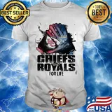 Kansas city chiefs and kansas city royals for life shirt