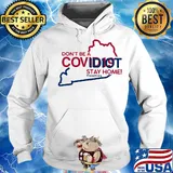 Kentucky Don't be a covid 19 covidiot stay home nursestrong s Hoodie