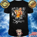 Kobe bryant 1978 2020 player los angeles lakers team basketball signature shirt