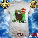 Krystal baby Yoda please remember stay 6 feet have a nice day shirt