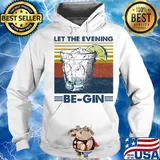 Lemon ice let the evening be gin vintage s Hoodie
