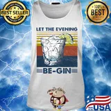 Lemon ice let the evening be gin vintage s Tank top