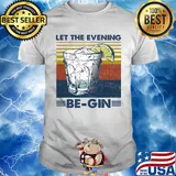 Lemon ice let the evening be gin vintage shirt
