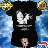 Little richard 1932 2020 legends never die signature smile s Ladies tee