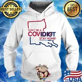 Louisiana Don't be a covid 19 covidiot stay home nursestrong s Hoodie