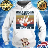 Lucky bowling shirt do not wash vintage s Hoodie