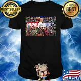 Marvel studios characters signatures horizontal poster shirt