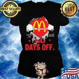 Mcdonald’s covid-19 2020 no days off s Ladies tee