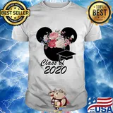 Mickey mouse class of 2020 flower shirt