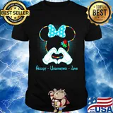 Minnie mouse autism awareness accept understand love shirt