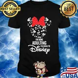 Minnie mouse i'm done adulting i'm going to disney shirt