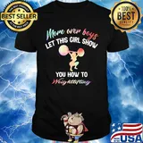 More over boys let this girl show you how to Weightlifting shirt