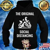 Motor the original social distancing s Hoodie