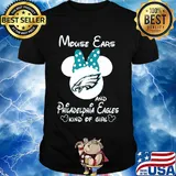 Mouse Ears and Philadelphia Eagles kind ò girl shirt