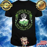 Muscular mom most people never meet their heroes I raised mine muscular awareness butterfly shirt