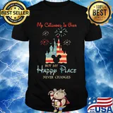 My childhood is over but my happy place American flag veteran Independence Day shirt