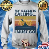My kayak is calling I must go vintage s Sweater