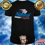 Natural light beer new logo shirt