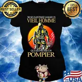 Ne sous-estimez jamais un vieil homme qui est aussi un pompier s Ladies tee