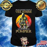 Ne sous-estimez jamais un vieil homme qui est aussi un pompier shirt