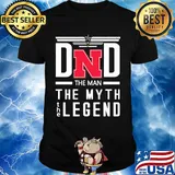Nebraska cornhuskers dad the man the myth legend happy father's day shirt
