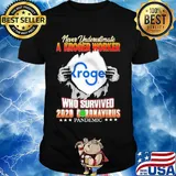 Never underestimate a Kroger worker Kroger who survived 2020 coronavirus pandemic shirt