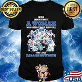 Never underestimate a woman who understands ruby ball and loves dallas cowboys shirt