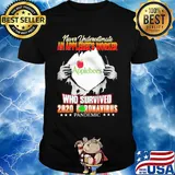 Never underestimate an applebee's worker who survived 2020 coronavirus pandemic shirt