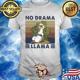 No drama llama cactus vintage shirt