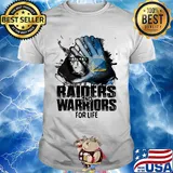 Oakland Raiders and golden state warriors for life art shirt