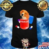 Official antidepressant beagle dog shirt