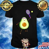 Official Avocado play tennis shirt