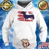 Official dachshund flag vintage s Hoodie
