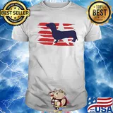 Official dachshund flag vintage shirt