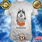 Official Husky dad beer shirt