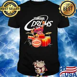 Official muppet yamaha drums shirt