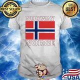 Official norway norge flag 2020 shirt