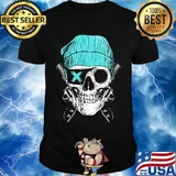 Official nurse pirate skeleton shirt