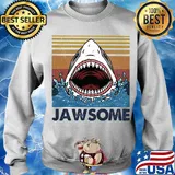 Official shark jawsome vintage s Sweater
