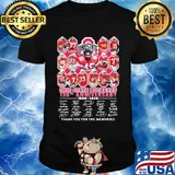 Ohio state buckeyes 130th anniversary 1890 2020 thank you for the memories signatures shirt