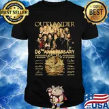 Outlander 06th anniversary 2014 2020 5 seasons 67 episodes signatures shirt