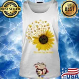 Paw sunflower you are my sunshine s Tank top