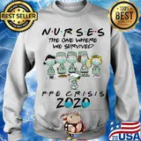 Peanuts nurses the one where we survived ppe crisis 2020 mask covid-19 s Sweater