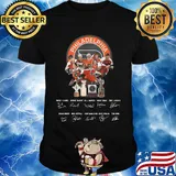 Philadelphia flyers hockey team players signatures shirt