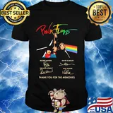 Pink floyd thank you for the memories signatures shirt