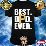 Pittsburgh pirates best dad ever happy father's day shirt