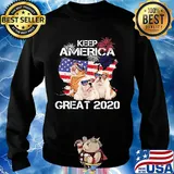 Pug keep America great 2020 firework independence day s Sweater