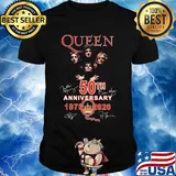 Queen 50th anniversary 1970-2020 signature shirt