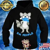 Raccoon mask wash your hand ew people s Hoodie