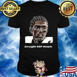 Randy moss minnesota vikings new england patriots straight hof homie shirt